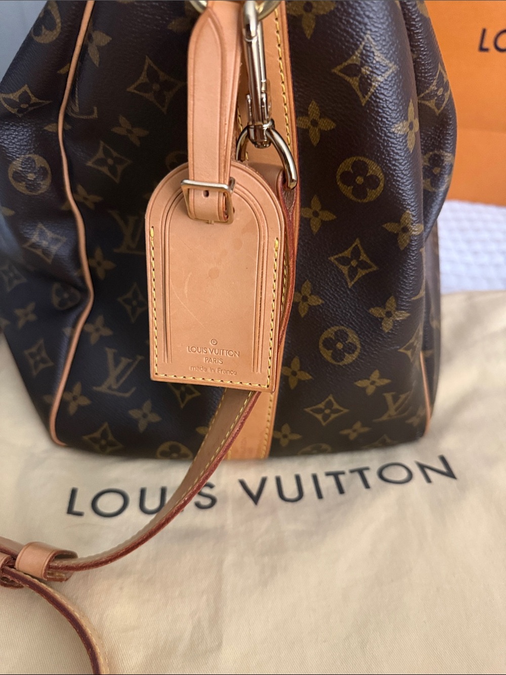 👜 Louis Vuitton Keepall 55 Monogram Vintage 2005 - Picture 2 of 5
